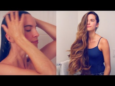 MY SHOWER ROUTINE! (Natural Haircare & Skincare)