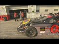 stefan johanssons car was tipped over by marcel tiemann during the first speedcar series race of season 2.