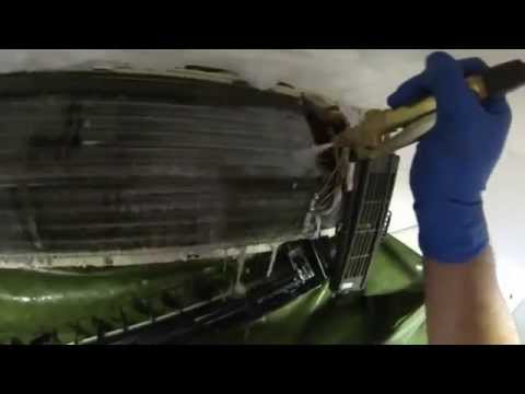 how to clean cooling coils of ac
