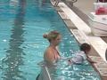 Nasthan Haydel at swimming 10-31-09