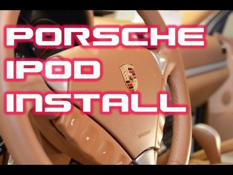 Porsche PCM3 Ipod BT Adapter PCM3Media Cayenne with new Center Dock by Autotoys