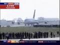 AVIAÇÃO - Airbus A380 - Vôo inaugural; decolagem de Toulouse