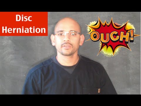 how to relieve disc pain