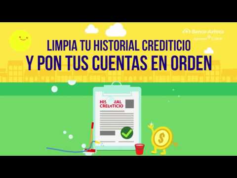 Limpia tu historial crediticio y pon tus cuentas en orden