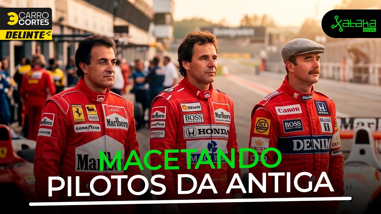MACETANDO PILOTOS DA ANTIGA ft. Marcelo Torrão // Carro Cortes by Delinte