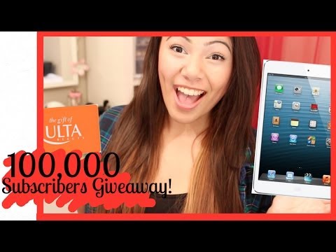 HUGE GIVEAWAY!? iPad, $250 Ulta + More!