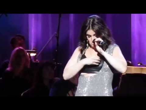 Idina Menzel at Radio City Music Hall- Wardrobe Malfunction