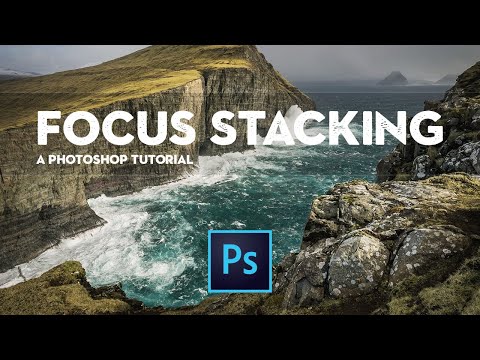 How to FOCUS STACK your PHOTOS in PHOTOSHOP the SIMPLE way