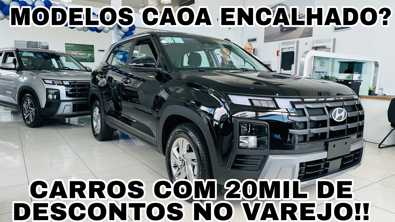 TODOS OS CARROS DA HYUNDAI E CAOA E SEUS PREÇOS EM MARÇO DE 2026 | DESCONTOS AGRESSIVOS!!
