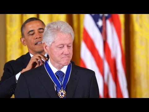 Bill Clinton Awarded the Medal of Freedom