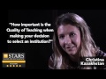 QS Stars - How important is the quality of teaching for students?