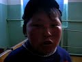 Darma, eleven years old, singing hoomi Darma, eleven years old, singing hoomi