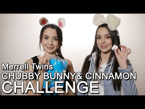 Chubby Bunny Challenge & Cinnamon Challenge - Merrell Twins