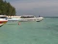 Speedboats on a Krabi Beach