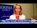 Dana Bash Admits She's Worried About Ron Paul's Success