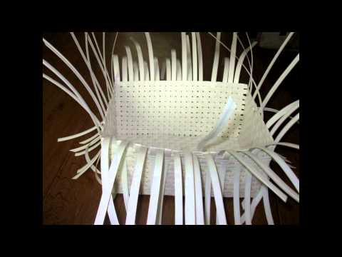 Как плести корзины из пластиковых бутылок своими руками