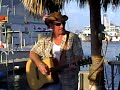 singing covers at a tiki bar