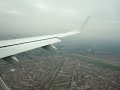 air canada embraer 190 from halifax landing in toronto intl