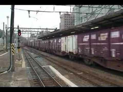 ED76牽引貨物列車　【熊本駅通過】