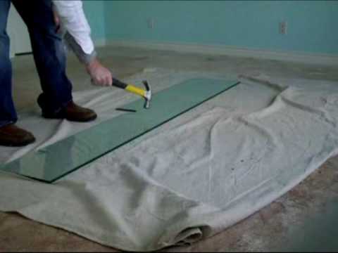 how to fit frameless shower screen