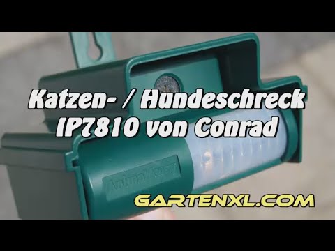 Gartentest Katzenschreck / Hundeschreck Conrad IP 7810