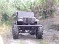 BAJA MIKE RIPPED UPTHE MUD IN HIS BAD ASS JEEP. 4X4