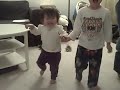 Annabelle Walking with Aiden 2