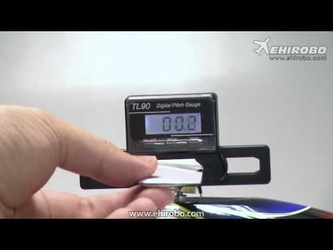 how to use a pitch gauge rc helicopter
