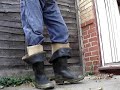Old Dunlop Solents waders 01 Old Dunlop Solents waders 01