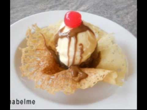 cucurucho y tulipas de helados