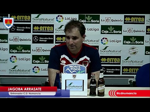Rueda de prensa de Jagoba Arrasate/ CDN