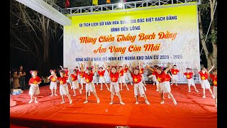 Giao lưu văn nghệ “Mừng chiến thắng Bạch Đằng - Âm vang còn mãi”