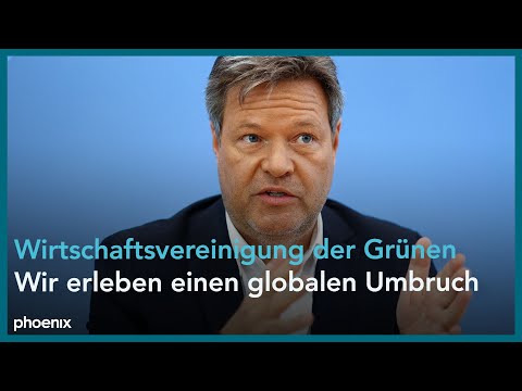 Robert Habeck zur neu gegründeten Wirtschaftsvereinigung der Grünen am 25.04.23