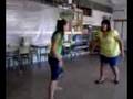 yo con la alba bailando