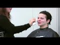 Leprechaun Prosthetic Application Time Lapse - (VFS)