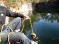 Measuring the Depth of Simonton Quarry