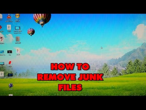 how to remove junk files from c drive