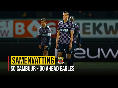 SC Cambuur Leeuwarden 4-1 Go Ahead Eagles Deventer