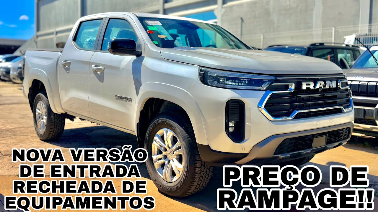 LANÇAMENTO RAM DAKOTA BIGHORN 2.2 TURBO DIESEL JÁ 2027 | ENTREGA MUITO PELO PREÇO!!