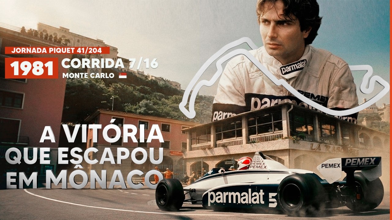 Quando PIQUET QUASE VENCEU em Mônaco, mas foi atrapalhado por um RETARDATÁRIO - GP de Mônaco 1981