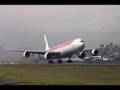 Roarrrrrrrrrrr!!! Airbus A-340 Closeup Takeoff