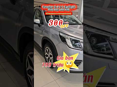 Subaru Forester 2.0 iL AWD - SUV An Toàn Cho Gia Đình | Nhập Khẩu Thái Lan