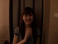 japanese newhalf Tsubaki Ayana greeting 椿姫彩菜