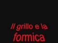 il grillo e la formica