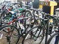 MBTA unveils bike cage at Alewife MBTA unveils bike cage at Alewife