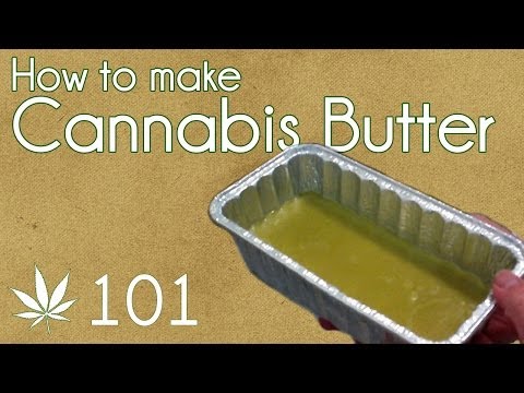 how to make weed butter