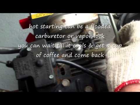 how to drain old gas from snowblower