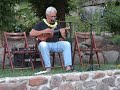 Kimo Hussey plays A\ Kimo Hussey plays A\