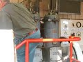 large 2 cylinder Deutz engine running large 2 cylinder Deutz engine running