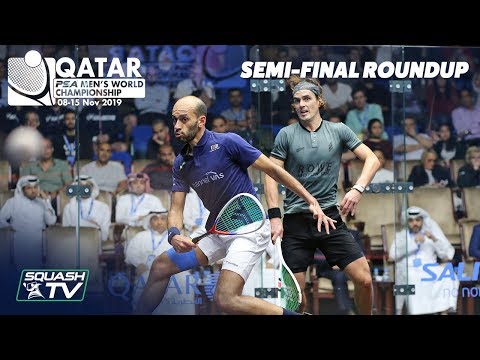 Squash: PSA Men's World Champs 2019-20 - Semi-Final Roundup